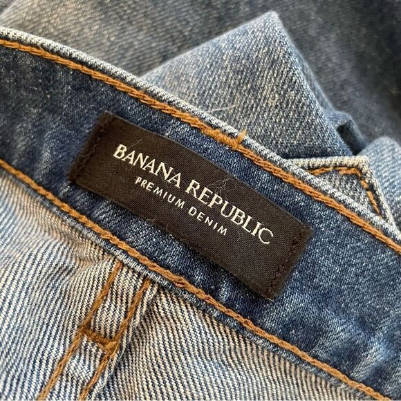 Banana Republic Premium Denim Vintage Straight Jeans Size 28 - Picture 9 of 9